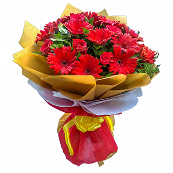Mix Red Flower Bunch